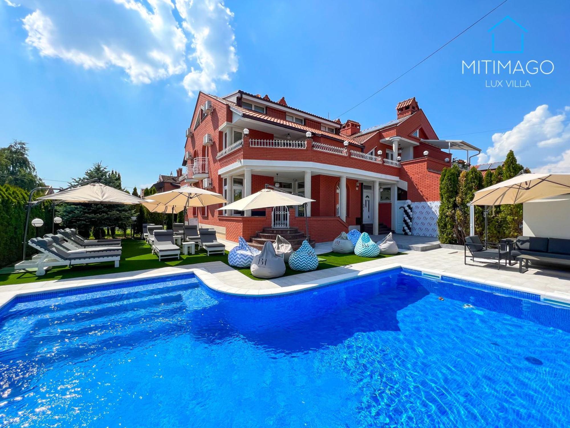 Lux Villa Mitimago Ниш Экстерьер фото